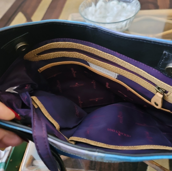 Anna by Anuschka hand painted leather handbag. - Picture 4 of 8